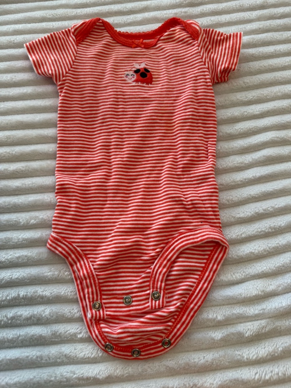 Carter's 2 Outfit Bundle - Lady Bug And Flower Sets - 6 Month - Picture 11 of 15